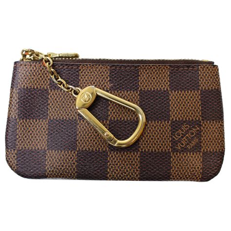 louis vuitton key coin pouch damier ebene